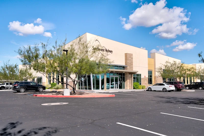 Exterior of North Shepherd Ambulatory Surgery Center providing AV fistula creation and graft placement in Peoria for dialysis patients
